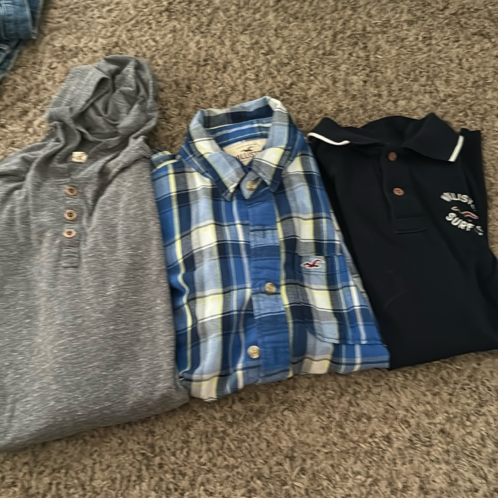 Hollister Mens Large Lot